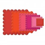 Nestabilities - Classic scalloped Squares Large